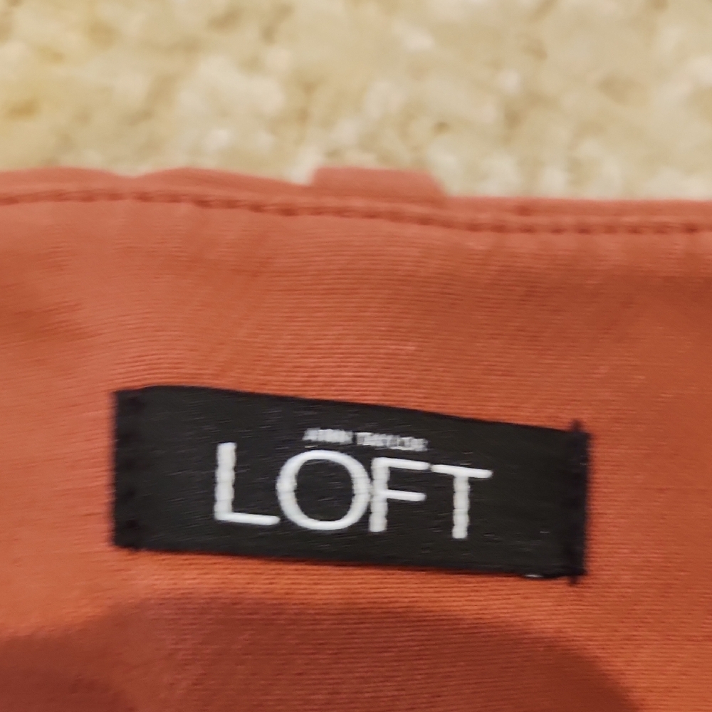 LOFT Women's Rust Trousers - Picture 2 of 3